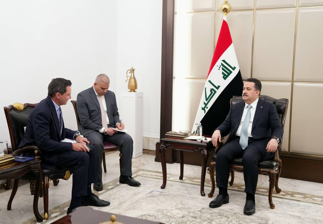 السوداني يبحث مع “هاليبرتون” تطوير حقول البصرة وتوسيع استثمار الغاز المصاحب