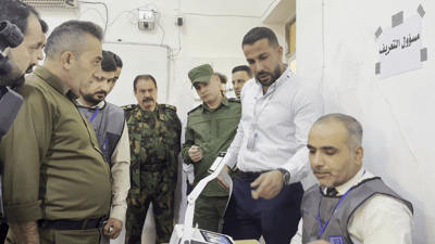 رێژەی بەشداریی دەنگدانی تایبەت لە كوردستان 98% بوو