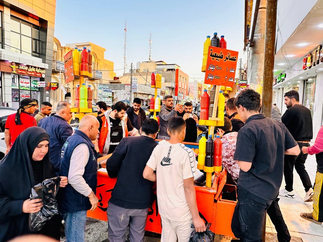 علي طالب يسعد أطفال خانقين.. أخذهم بالسيارة إلى محل الملابس قبل العيد