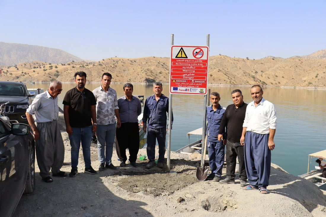 هەڵەبجە لە تەواوی شوێنە گەشتیارییە مەترسیدارەکان تابلۆی رێنمایی و ئاگادارکردنەوە دادەنێت