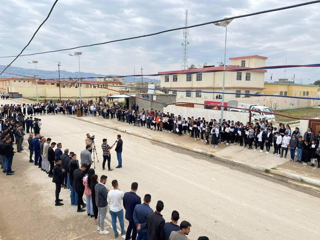Sinjar schools strike over unpaid Yazidi teachers’ appointment issues