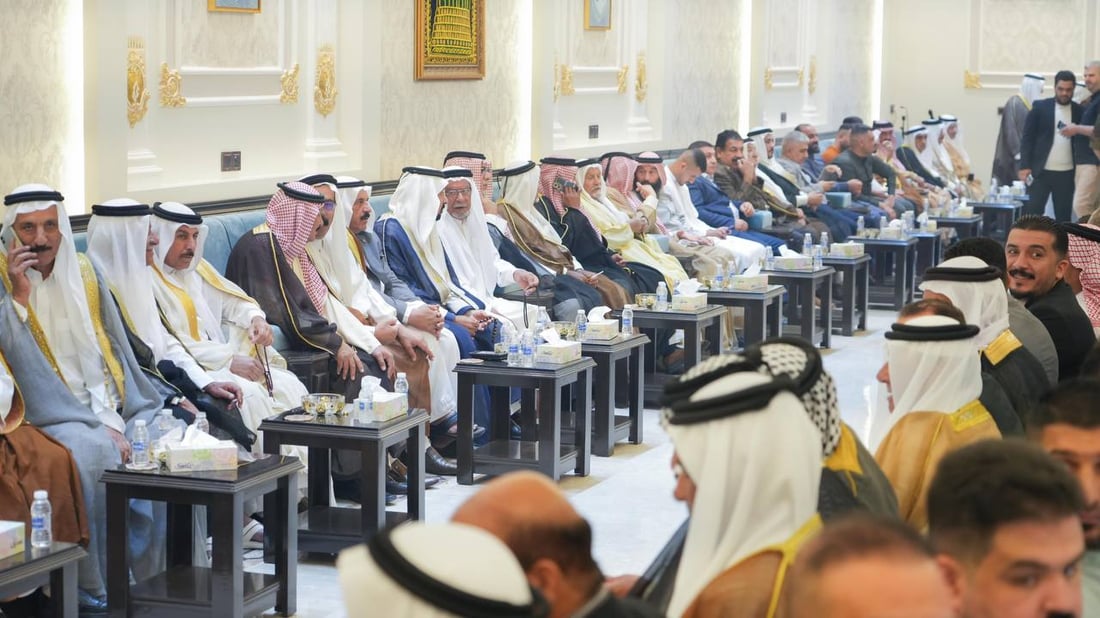 الخنجر والسامرائي وأبو مازن في ضيافة شعلان الكريم لبحث الإسراع باختيار رئيس للبرلمان