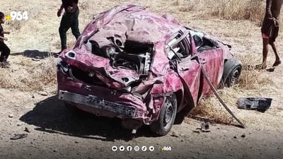شۆفێرێک گیانی لەدەستدا و چوار سەرنیشین بریندار بوون