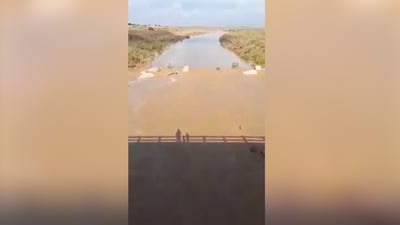 سيول “وادي النفط” تتدفق إلى مندلي: ستغني المياه الجوفية (فيديو)