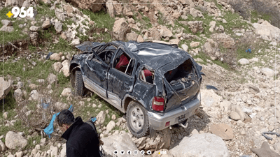 لە رووداوێكی هاتوچۆدا دوو كارمەندی پۆلیس گیانیان لەدەستدا