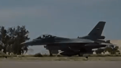 شاهد كيف قصفت الـF16 العراقية مفرزة تضم 4 “إرهابيين” في العيث