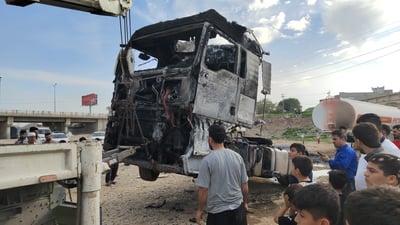 دوو کەسی دیکە لەسەر سوتاندنی بارھەڵگرەکانی کەلار دەستگیرکران