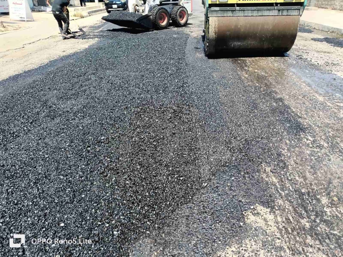 هه‌ڵمه‌تی قیركردن و چاككردنه‌وه‌ی شه‌قامه‌كانی هه‌ولێر به‌رده‌وام ده‌بێت