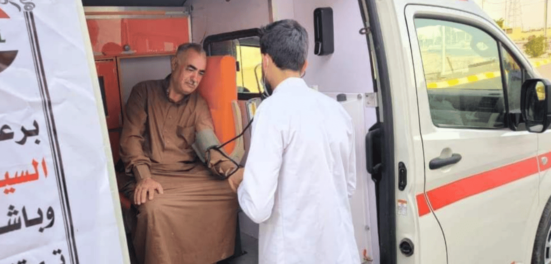 Roving health teams launch street campaign in Tuz Khurmatu