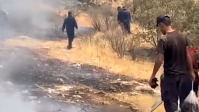 ماوەی 24 کاتژمێرە ئاگری چوار گوندی دهۆک بەردەوامە