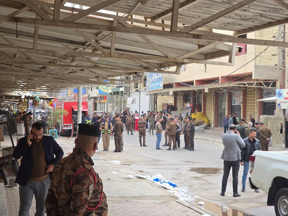 فيديو: قصف يستهدف الصويرة ويوقع امرأة وابنها ومنتسبين من الحشد بين الضحايا