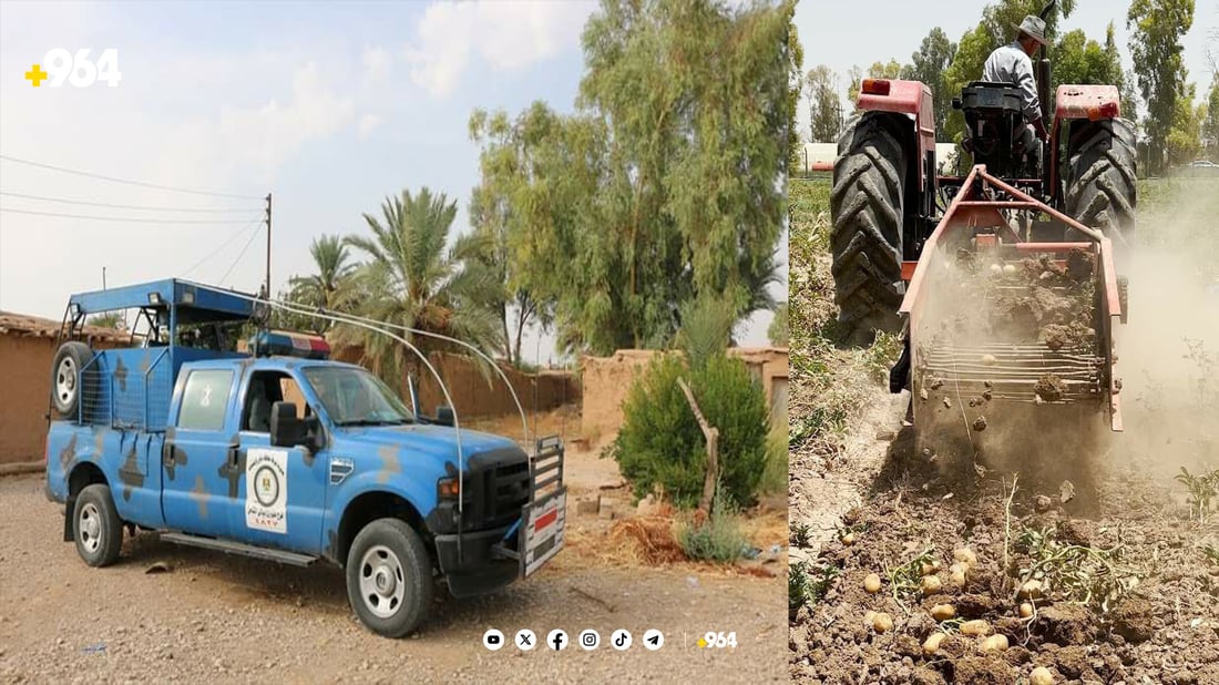 لە زەوییە کشتوکاڵییەکانی داقوق بۆمب دانرایەوە