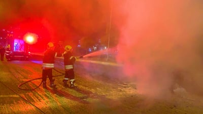 شۆفێری ئەو تانکەرەی لە سۆران سوتا سەلامەتە