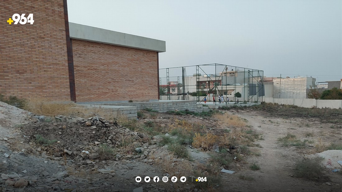 بیناى دوو قوتابخانه‌ 10 ساڵە بە تەواونەکراوی جێهێڵدراوه‌