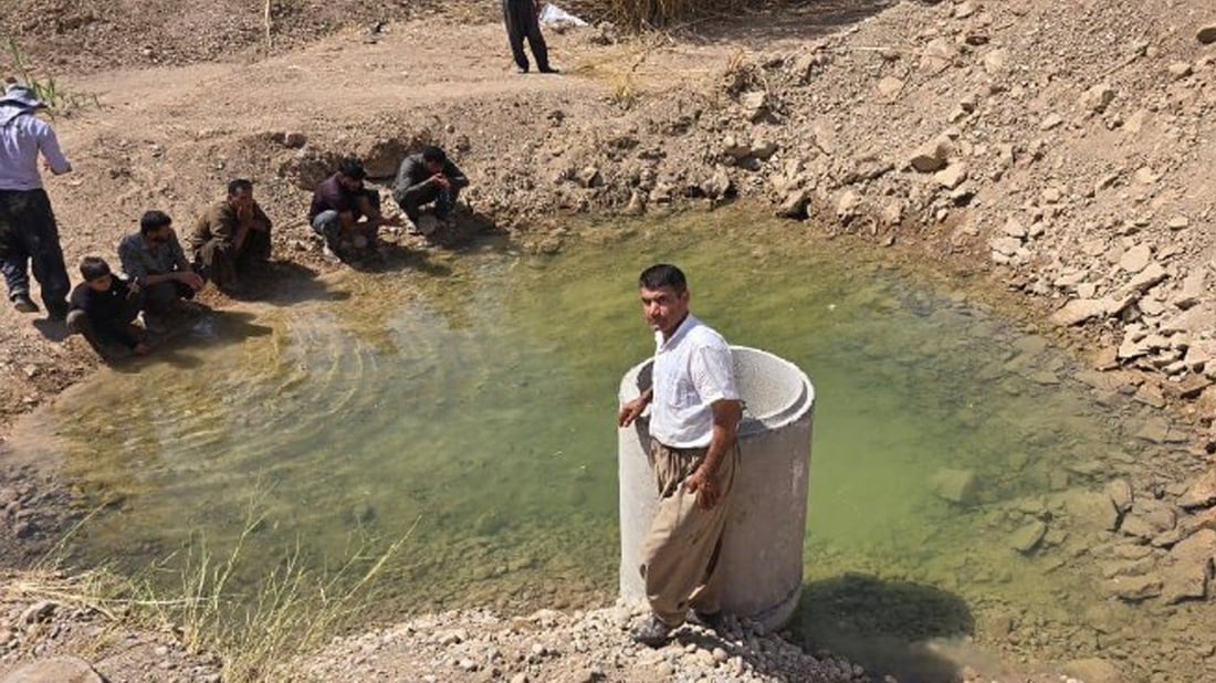 کانیا و کارێز و کۆنە بیره‌ ئاوه‌كانى ژماره‌یه‌ك گوندى سێگردكان زیندووكرانه‌وه‌