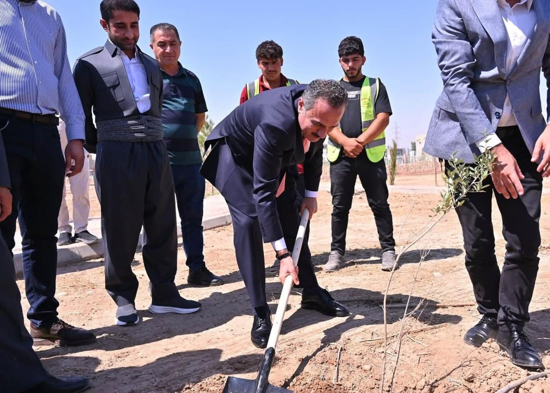 پارکێکی تازە لە شاوێس کرایەوە