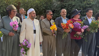 بەشکۆوە ماڵئاوایی لە روقیە کرد