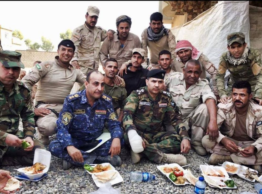 وفاة اللواء محمد البيضاني كاتب بيان النصر لتحرير العراق من داعش