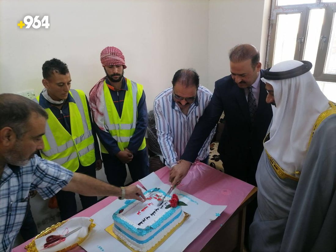 صور من هيت: أصبح لناحية الفرات مبنى بلدية.. والشارع سيتوسع إلى 40 متراً