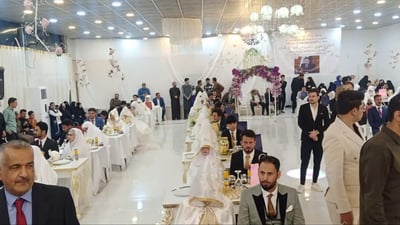 Nasiriyah hosts collective wedding for 80 couples