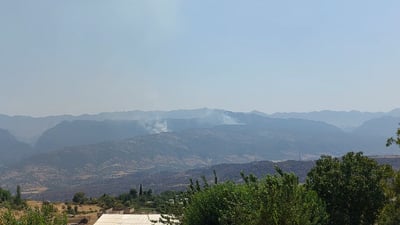 ئاگر لە بەردەم گوندەکانە و بەرگریی شارستانیی دهۆک ناتوانن بچن