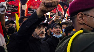 أبو آلاء الولائي يحشد: العدو لا يفرق بين شيعي بربطة عنق أو بزي عسكري