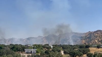 ئاگره‌كه‌ى چنارۆك له‌ كۆنتڕۆڵكردن نزیكبووه‌ته‌وه‌