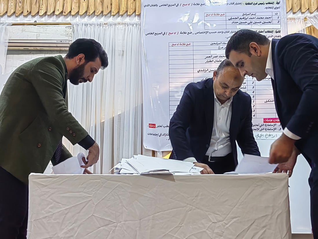 بحضور جودي وآسيا كمال: نتائج انتخابات نقابة فناني الموصل.. ولاية ثالثة للحداد