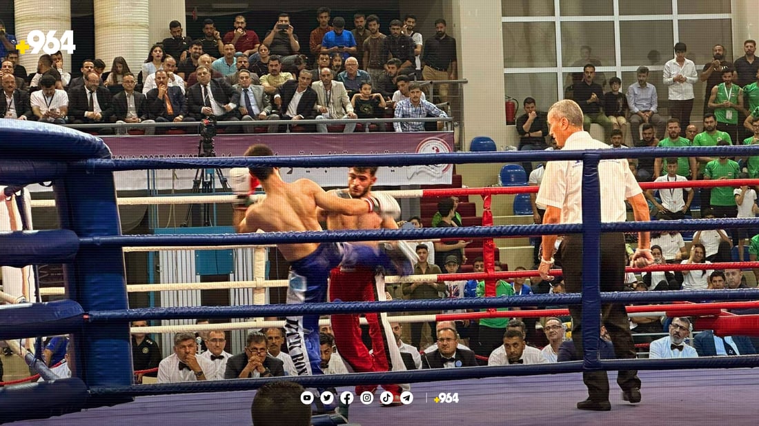 عێراق نازناوی پاڵەوانیەتی کیک بۆکسینگی عەرەبی بەدەستهێنا