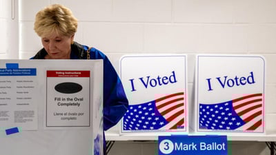 65 ملیۆن ئەمریکی لە دەنگدانی پێشوەختەی ئەمریکا دەنگیان دا