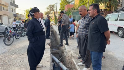 دانیشتووانی شەهیدانی ئازادی دژی راکێشانی بۆری ئاوی پڕۆژەیەک گردبوونەوە