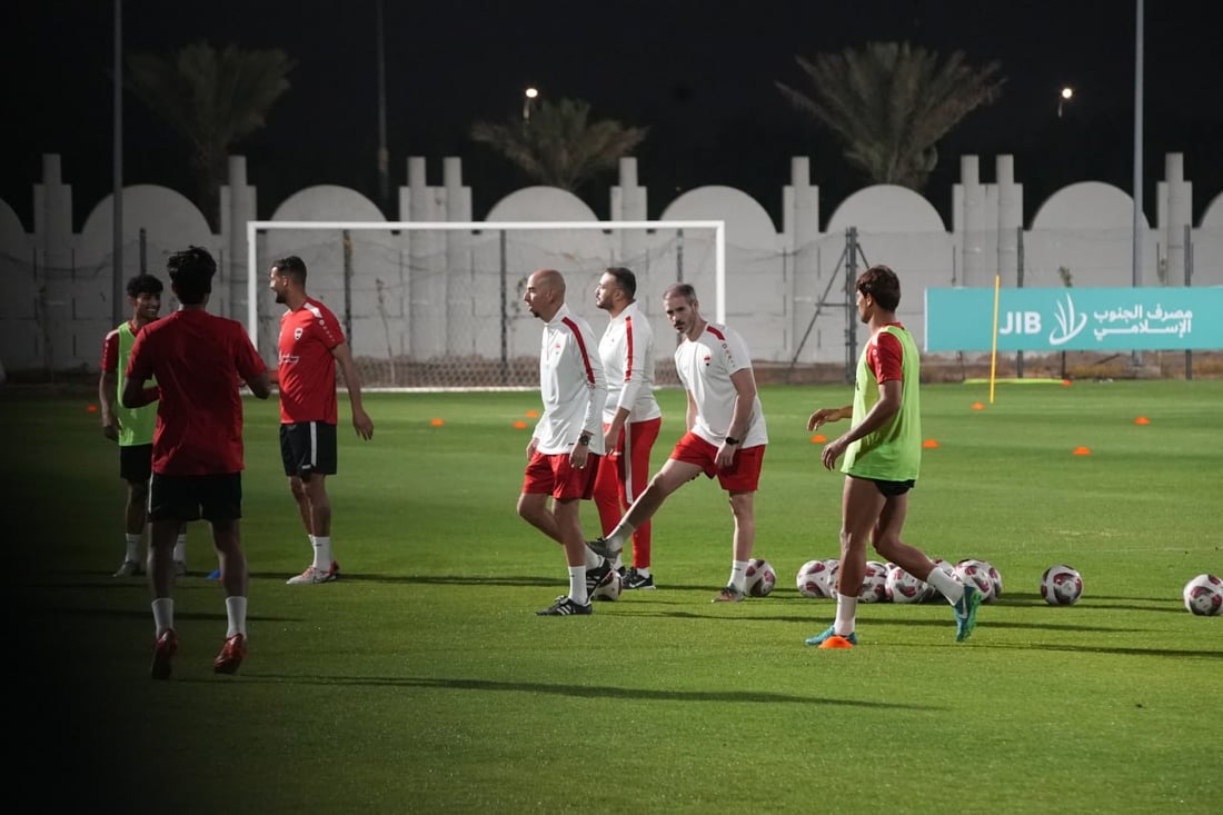 صور: تدريبات أسود الرافدين في البصرة استعداداً لمواجهة الفلبين في تصفيات كأس العالم