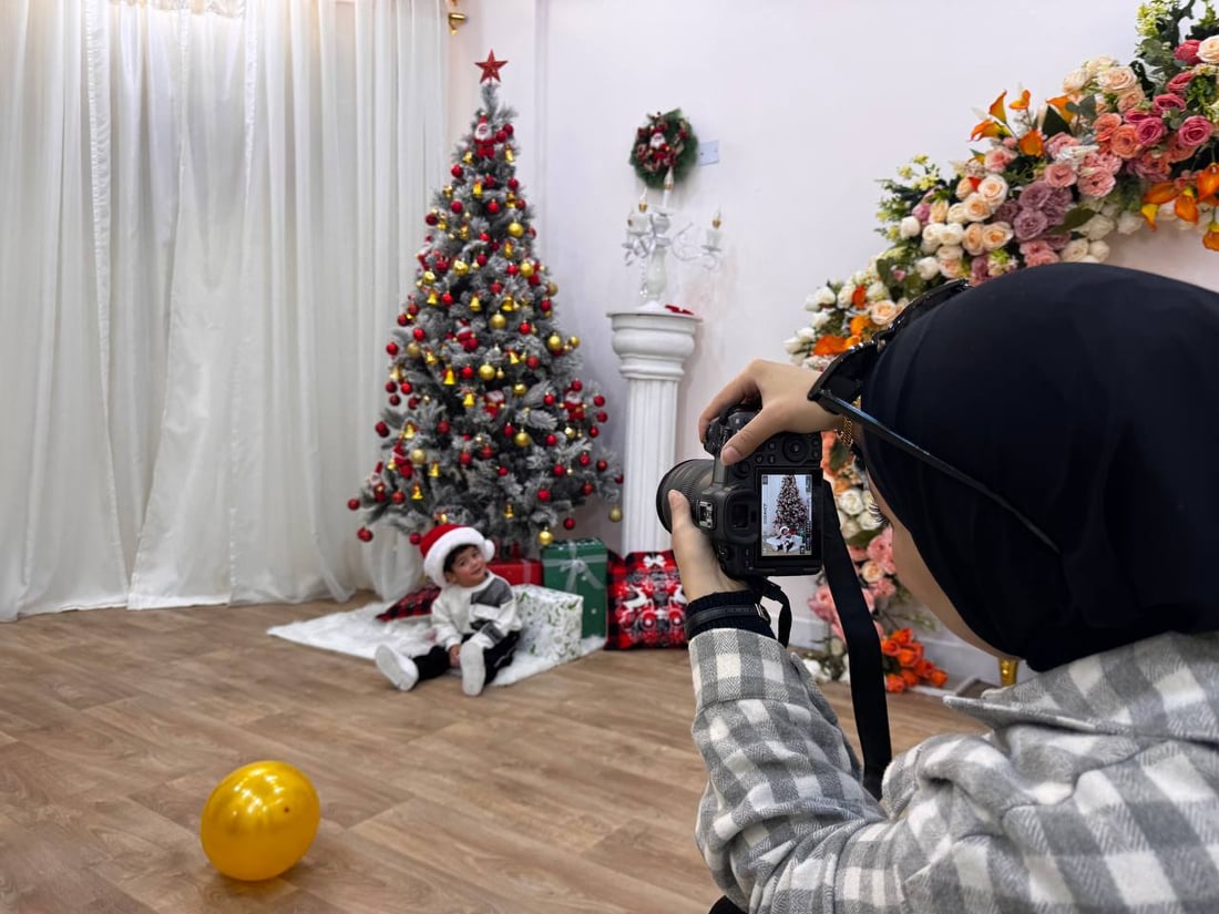 صور: تصوير ليلة العرس بات آمناً وستوديو علياء بدأ العمل في واسط