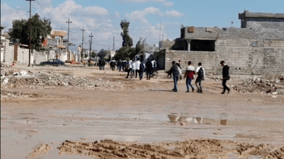 Residents of two Tuz Khurmatu neighborhoods demand basic services