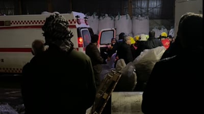 تەرمى دوو کرێکارەکە دەرهێندران؛ کارگەى قیرەکەى رێگاى گوێر