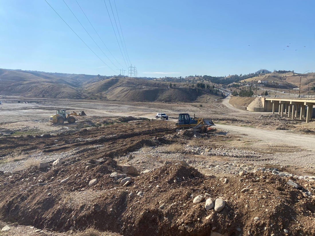 رێگاوبانی هەولێر تەنیشتەکانی پردە گەورەکان پاک دەکاتەوە