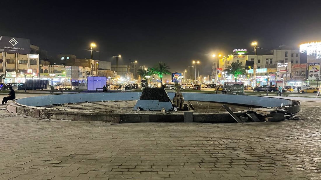 صور من مدينة الصدر: البلدية نصبت “مجسمات فريدة” لكن الإنارة لا تعمل!