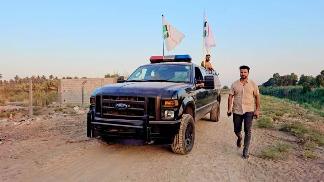 صور: غواصو سرايا السلام ينتشلون جثة طفل من نهر الديوانية