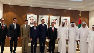 صور: فائق زيدان في جولة داخل المحكمة الإماراتية العليا