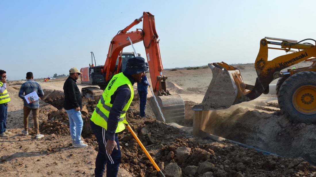 حقول حناء الفاو تعود.. الماء سيتدفق إلى الأحواز بلا مضخات (صور)