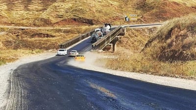 رێگا ماندووه‌كه‌ى نێوان كۆیه‌ و ته‌قته‌ق نۆژه‌نده‌كرێته‌وه‌