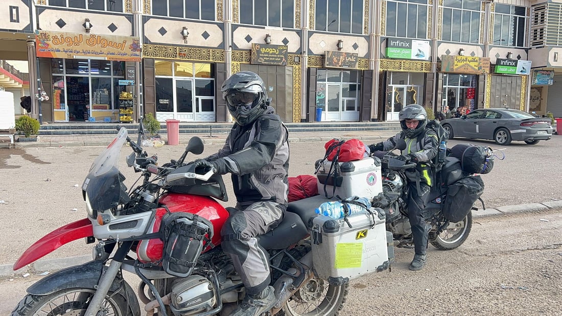 ألمانيان في الرطبة بحثاً عن الاستكشاف والإثارة (صور)