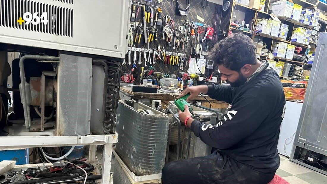 الكوت: الفولتية أقل من 200 تقضي على “الكومبريسر” في أجهزة التكييف