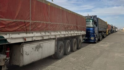 Iraq exports first cement shipment through al-Waleed crossing after 11-year halt