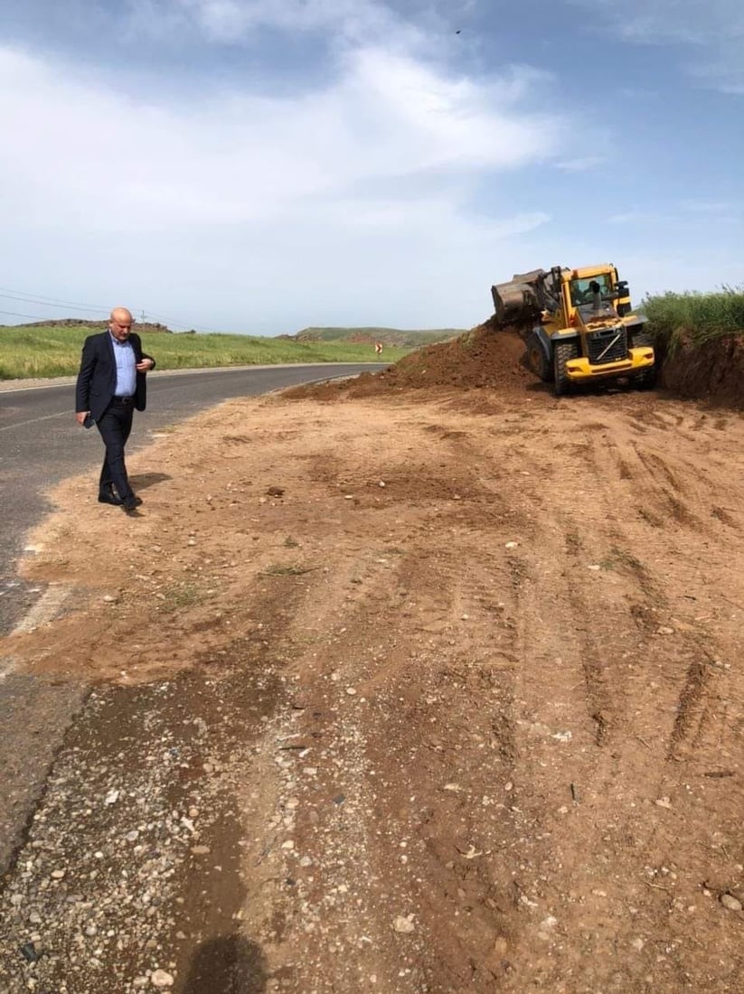 لۆفه‌یه‌كی مه‌ترسیدار له‌ رێگاى نێوان هه‌ولێر و كۆیه‌ فراوان ده‌كرێت