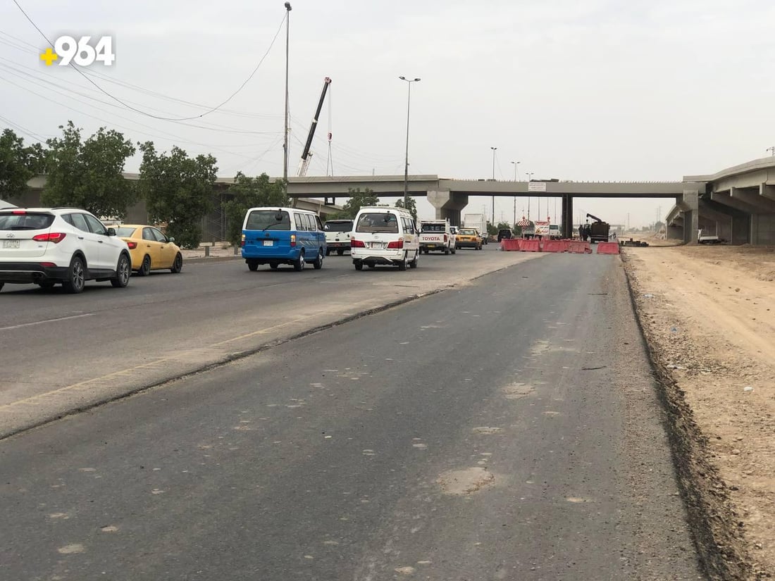 صور من مدخل بغداد: طريق “السكران” آمن ولائق وسريع.. أعمال صب الجسور انتهت