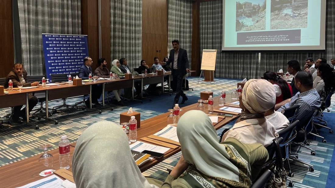 مجاري البصرة تتهم المواطنين بتلويث شط العرب خلال ورشة أميركية (صور)