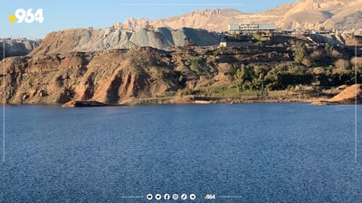 أمطار السليمانية رفعت منسوب مياه سد دربندخان بنسبة 17 سم