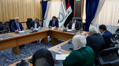 اجتماع موسع في نينوى لمواجهة الزخم الحاصل في فرع التموين