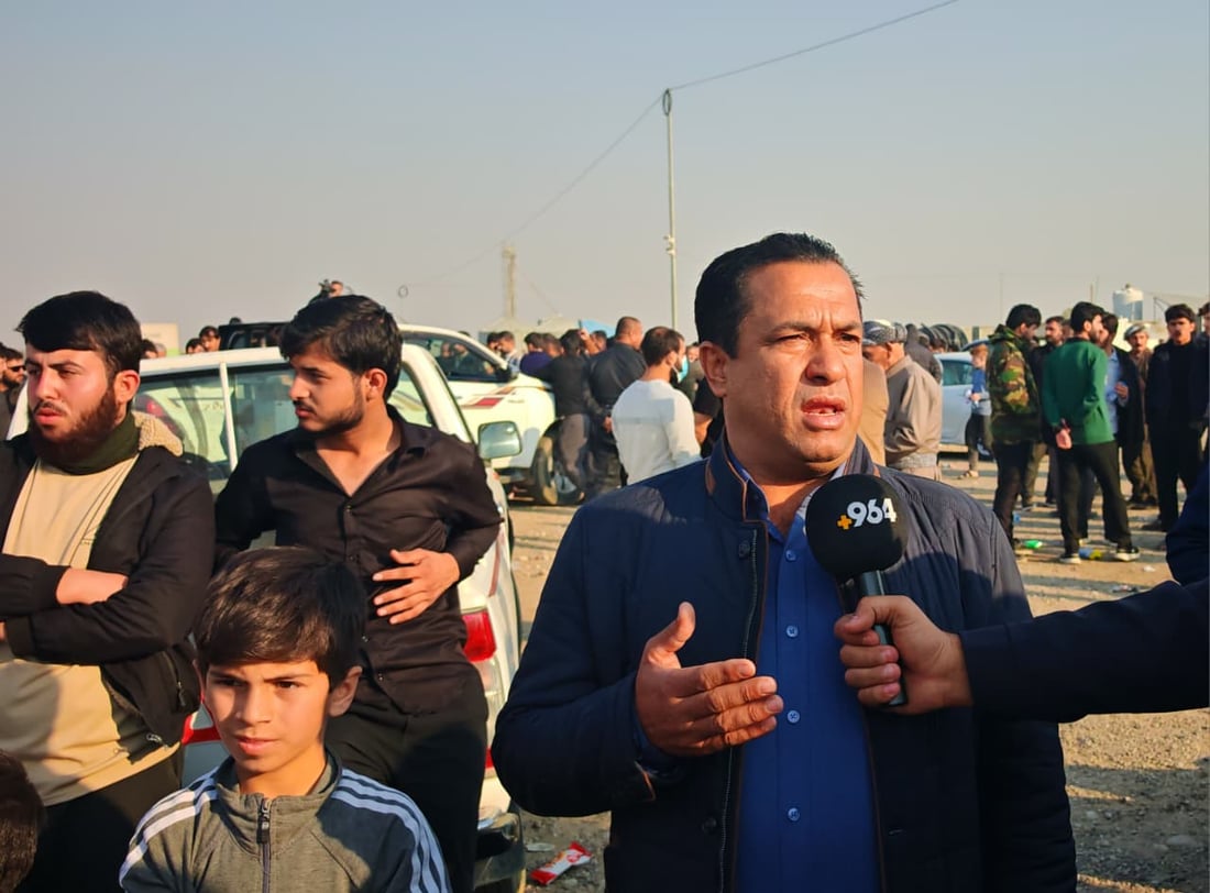 Lajan residents camp outside village in protest as talks seek to ease tensions